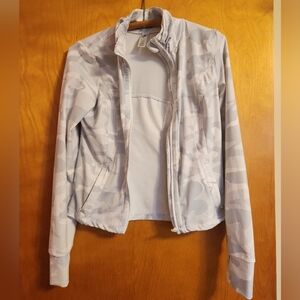 90 Degree By Reflex Light Gray Cameo Jacket